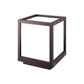 M8930  Utah Pedestal Lamp 1 Light IP65 Sand Brown